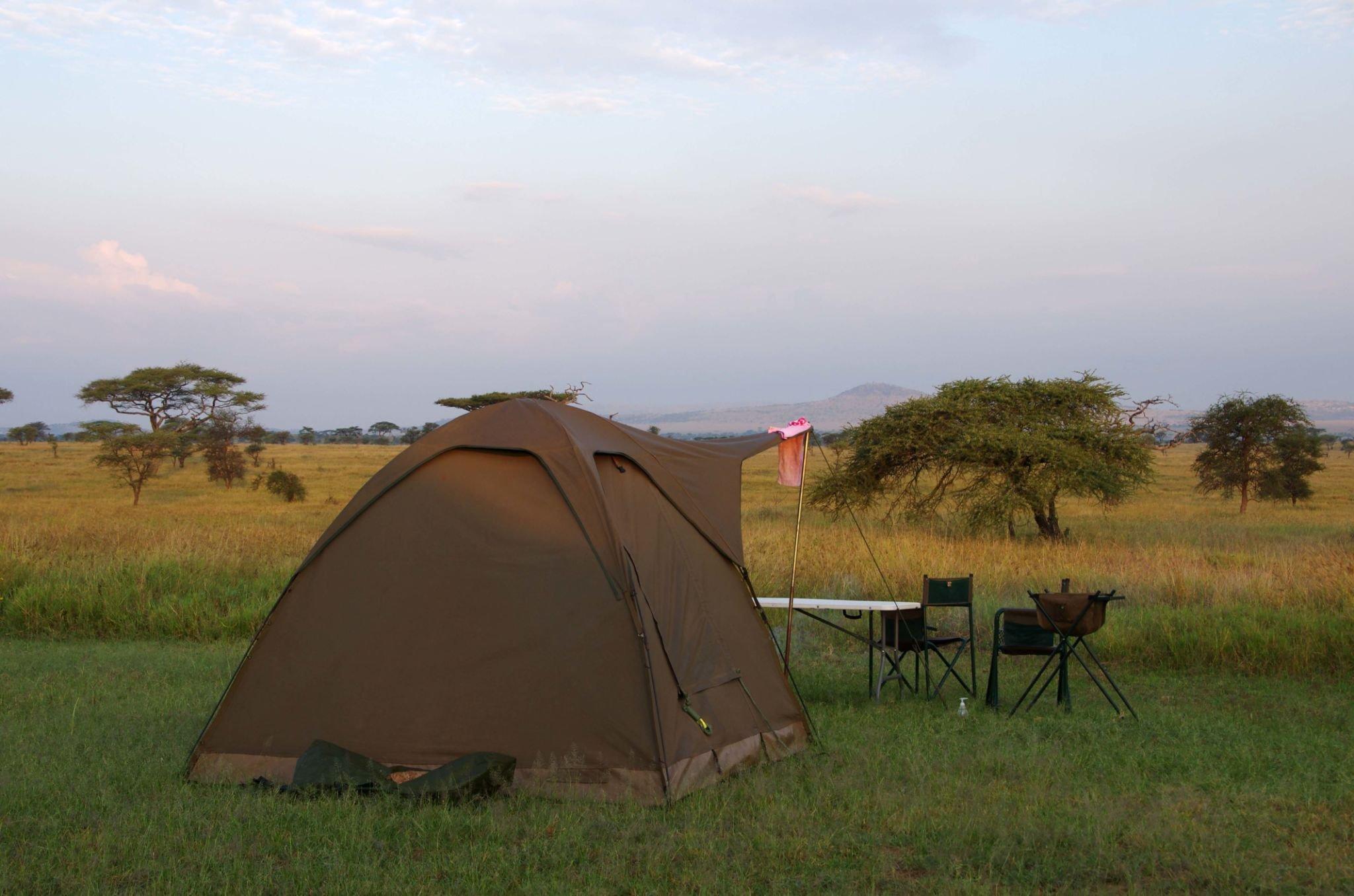 Budget camping safari Tanzania
